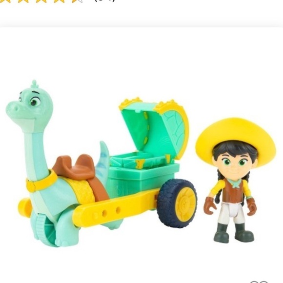 NWT Dino Ranch Min & Clover Care Cart - Picture 1 of 5